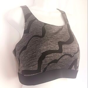 Crane Women's Supportive Padded Workout Sport Bra Sz XL (40B - 40 C)